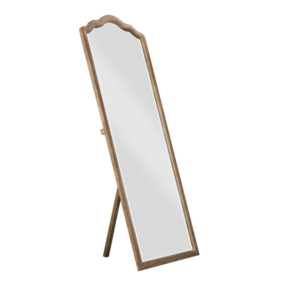 Three Posts™ Clintwood Arched Glam Beveled Full Length Mirror & Reviews